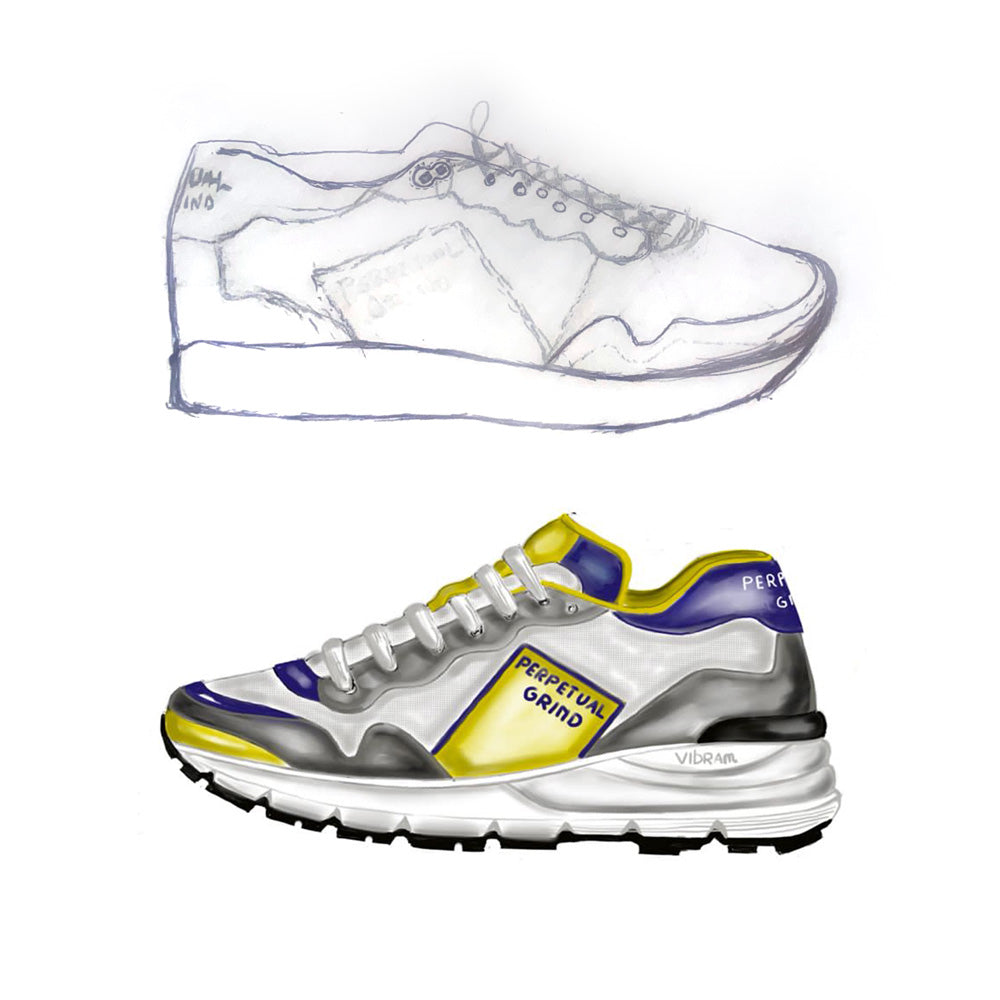 Perpetual Grind Shoes Process